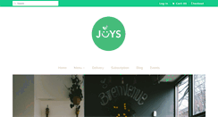 Desktop Screenshot of joysofliving.com